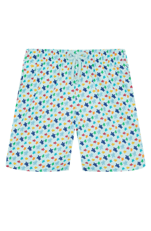 VILEBREQUIN Boys Stretch Swim Shorts Micro Ronde des Tortues Rainbow