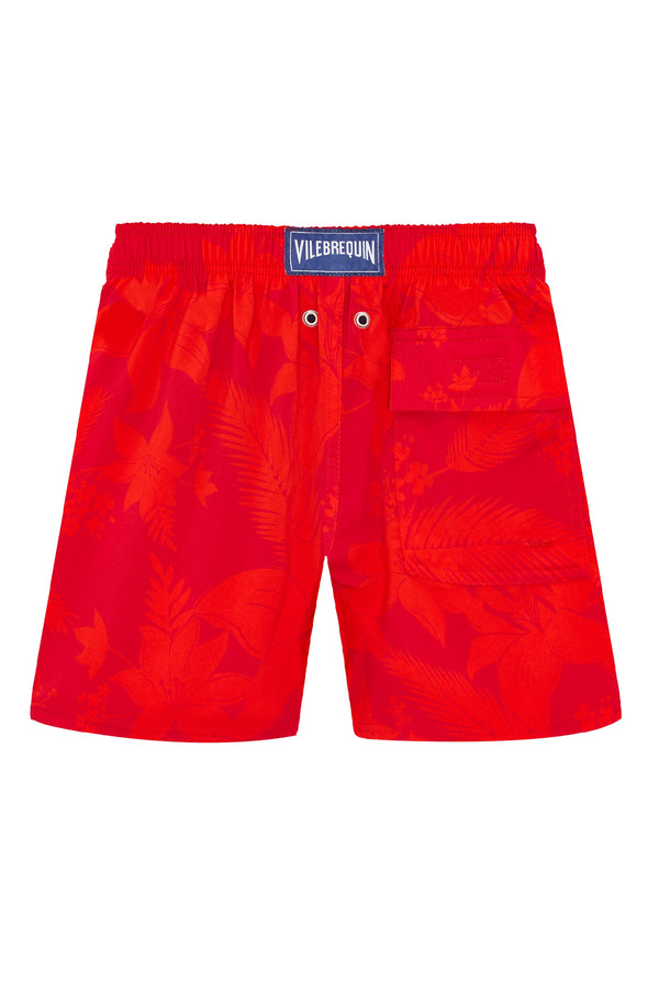 VILEBREQUIN Boys Stretch Swim Shorts Flower Power