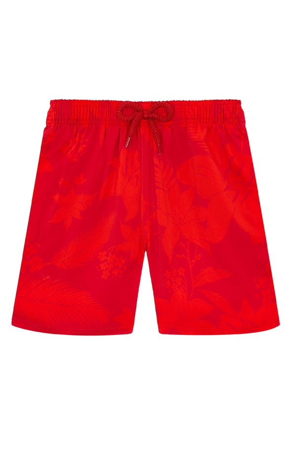 VILEBREQUIN Boys Stretch Swim Shorts Flower Power
