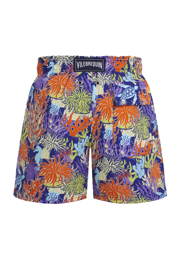 VILEBREQUIN Boys Stretch Swim Shorts Aquatic Life