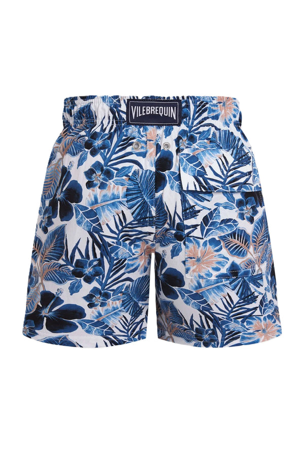 VILEBREQUIN Boys Stretch Swim Shorts Island Flowers
