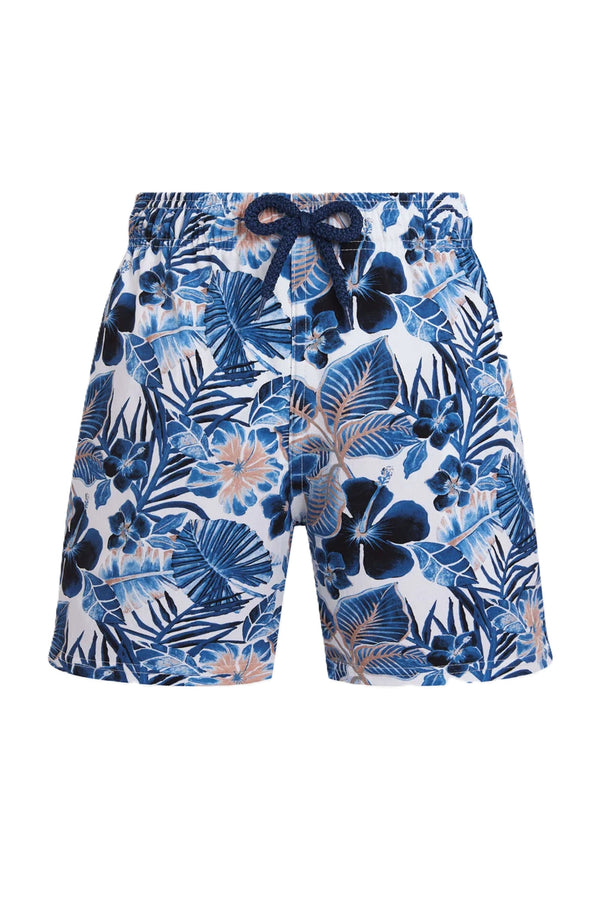 VILEBREQUIN Boys Stretch Swim Shorts Island Flowers