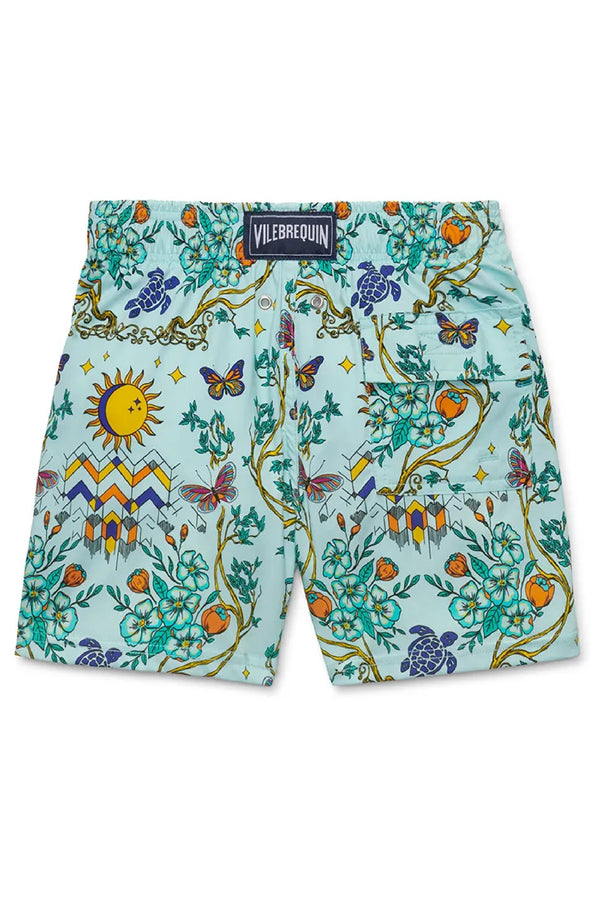 VILEBREQUIN Boys Stretch Swim Shorts St. Regis Kanai