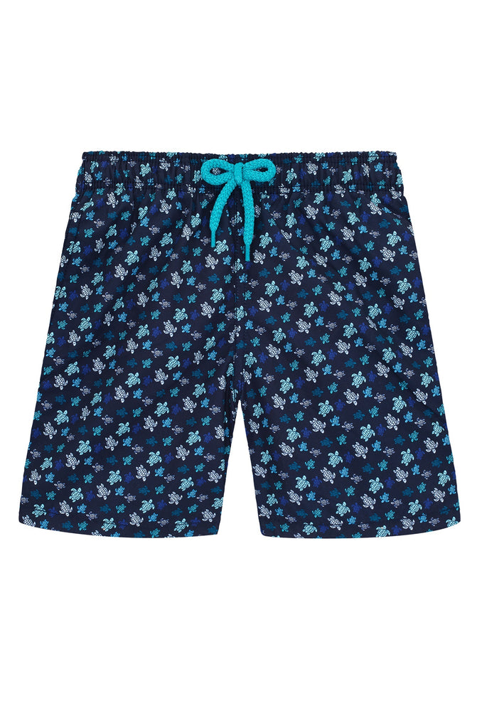VILEBREQUIN Boys Swim Shorts Micro ronde des Tortues Rainbow