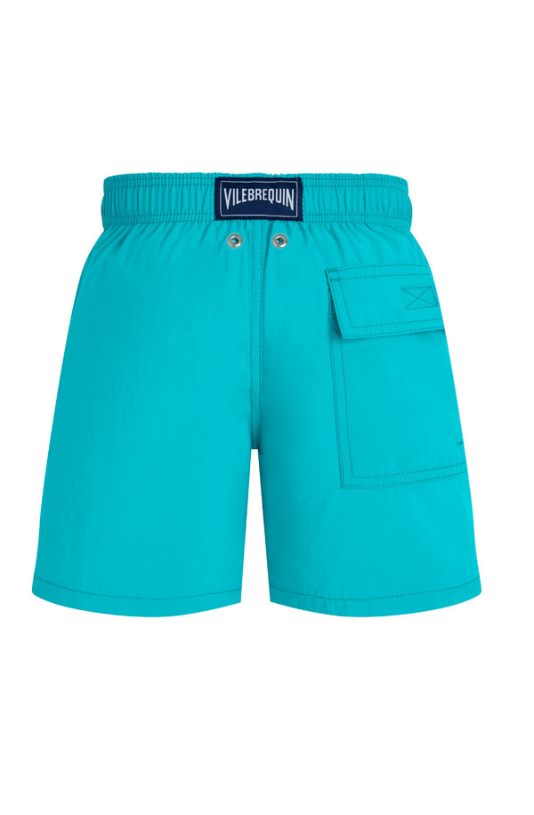VILEBREQUIN Boys Swim Shorts Water-Reactive Ronde des Tortues