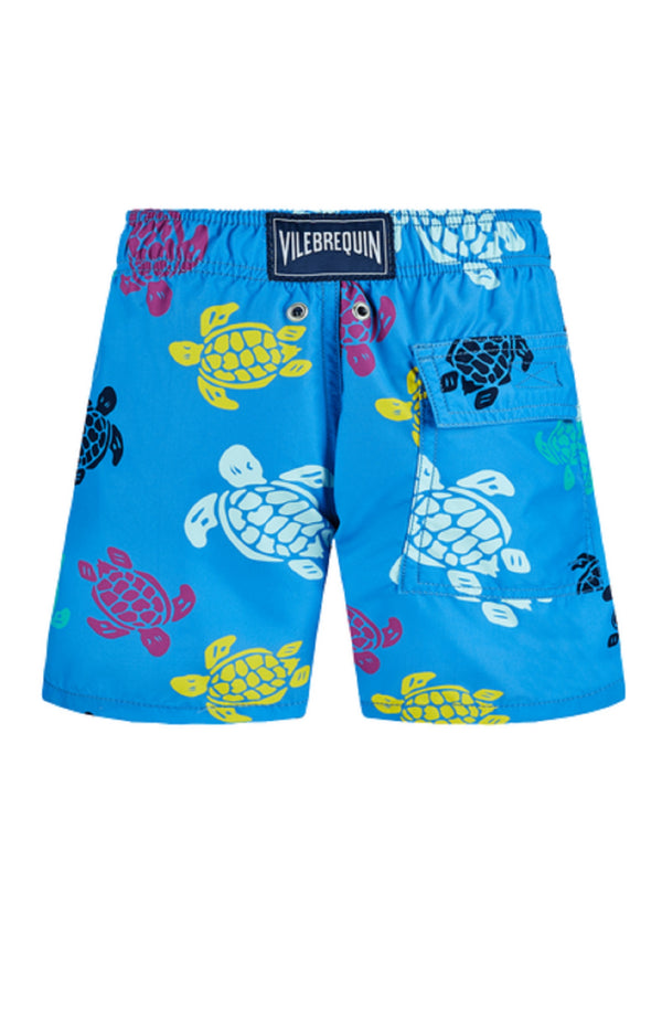 VILEBREQUIN Boys Swim Shorts Ronde des Tortues Multicolor