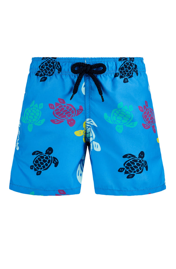 VILEBREQUIN Boys Swim Shorts Ronde des Tortues Multicolor