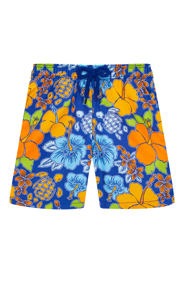 VILEBREQUIN Boys Swim Shorts Tropical Turtles