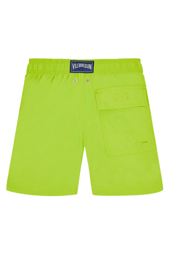 VILEBREQUIN Boys Swim Shorts Water-Reactive Requin