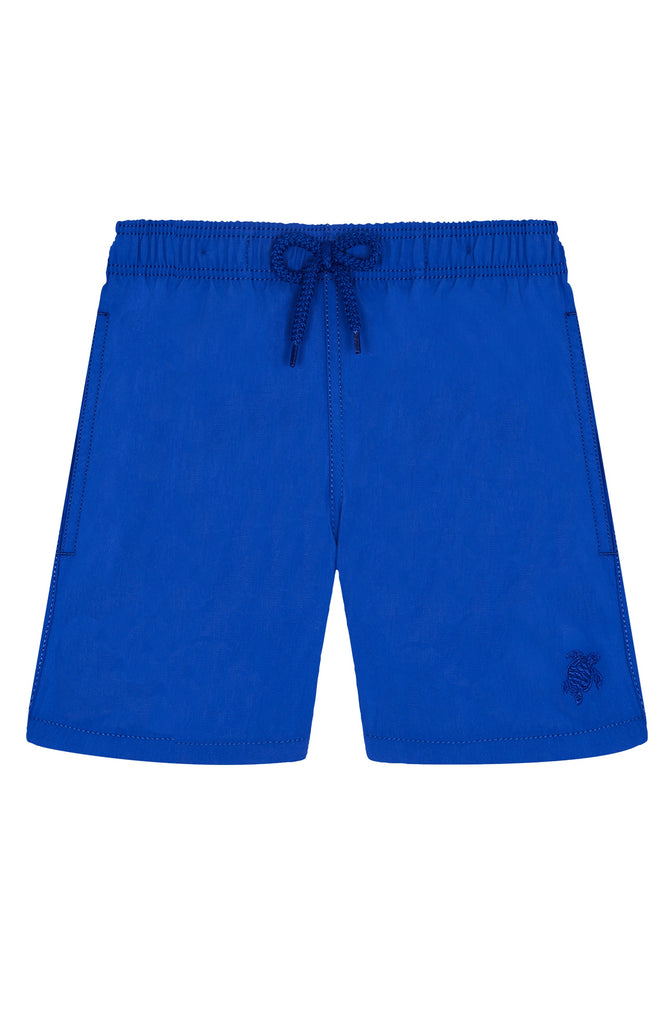 VILEBREQUIN Boys Swim Shorts Water-Reactive Ronde des Tortues Maxi