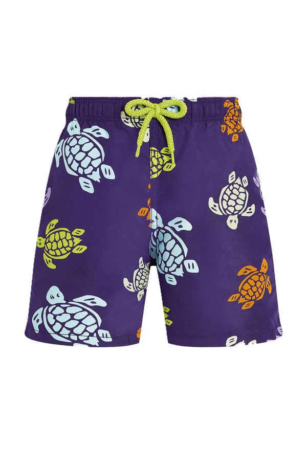 VILEBREQUIN Boys Swim Shorts Tortues Multicolores