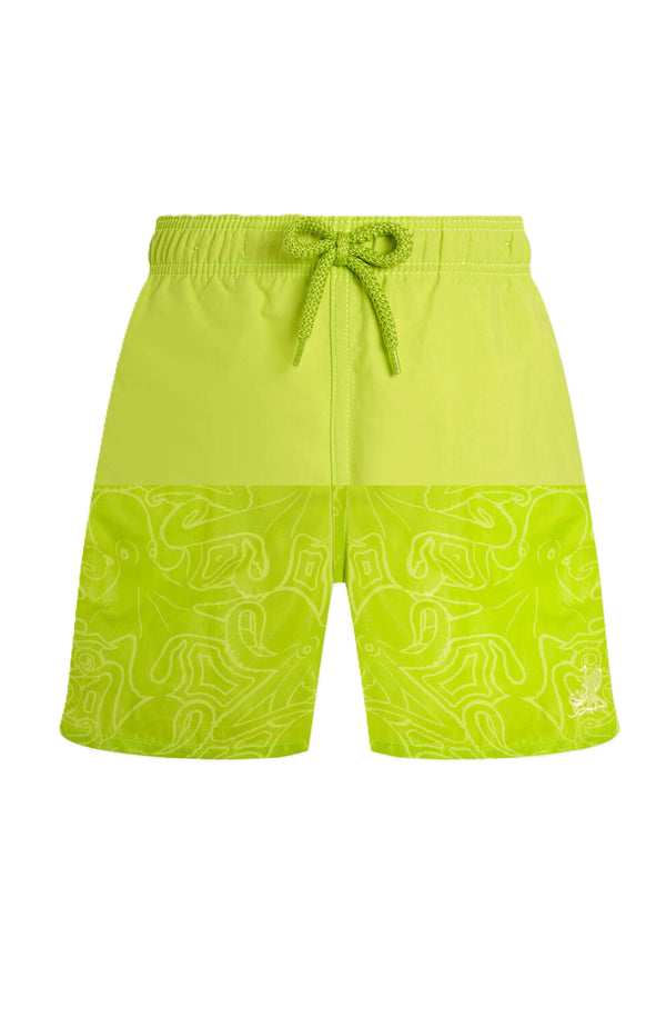 VILEBREQUIN Boys Swim Shorts Water-reactive Hypnoctopus