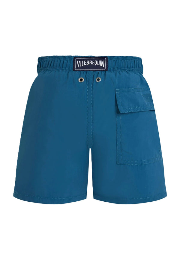 VILEBREQUIN Boys Swim Shorts Water-reactive Micro Ronde des Tortues