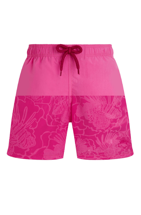 VILEBREQUIN Boys Swim Shorts Water-Reactive Rascasses