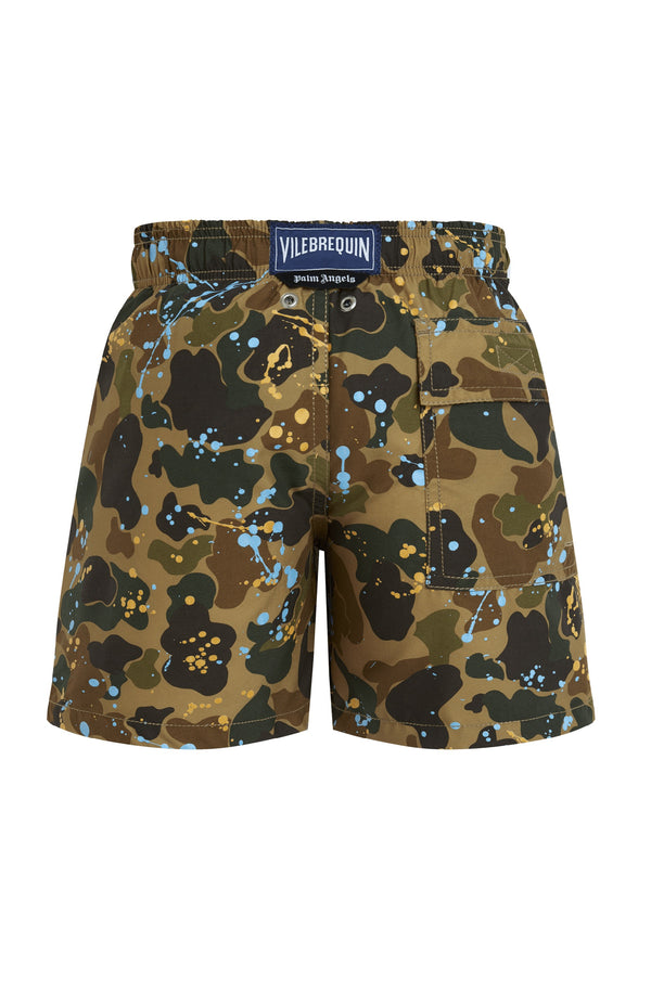 VILEBREQUIN Boys Swim Trunks Camo Splash - VBQ x Palm Angels