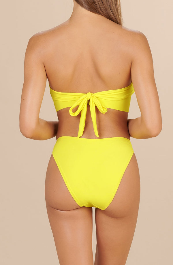 PAIN de SUCRE Women Julya Jersey Top and Dolce High-waist Bikini