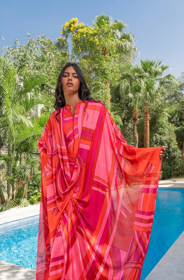 HADIA GHALEB Fiamma De Hg Kaftan