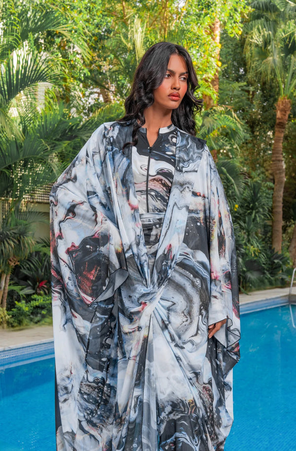 HADIA GHALEB Galactica Kaftan