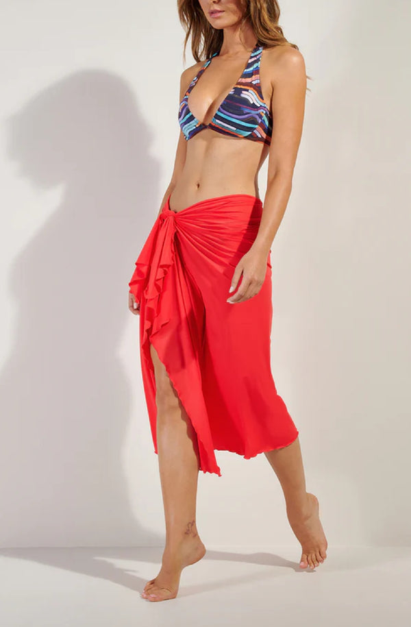 PAIN de SUCRE Women Kalis Long Pareo with Currant