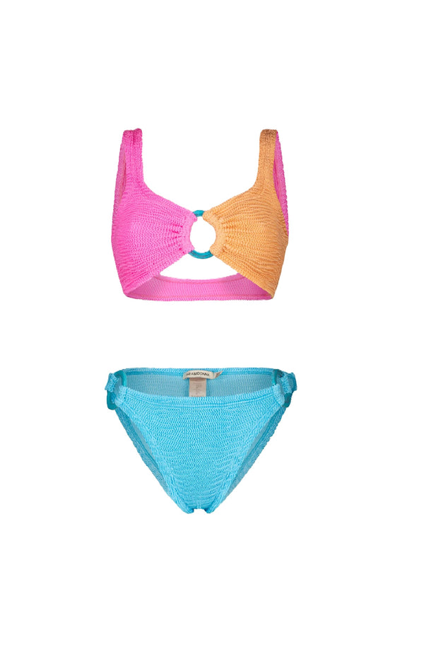 PARAMIDONNA Women Kari Tri-Color Ring Bikini