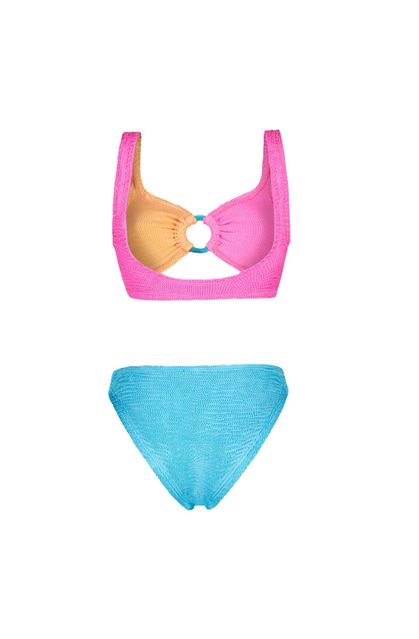 PARAMIDONNA Women Kari Tri-Color Ring Bikini