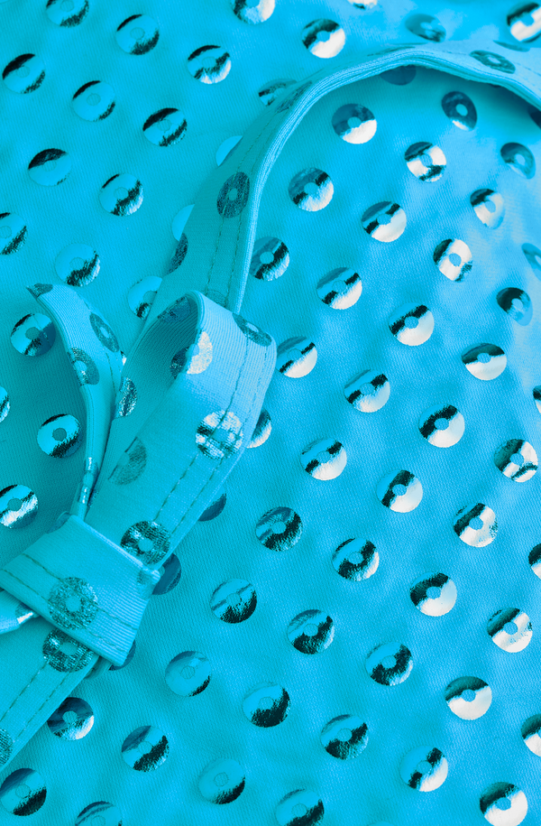 VILEBREQUIN Women Halter One-Piece Swimsuit Relief Sparkling