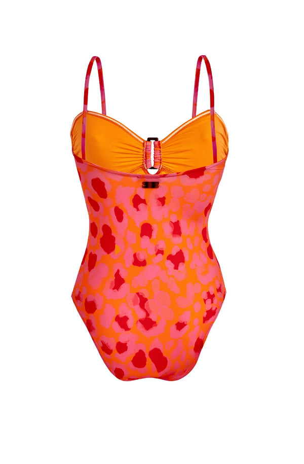VILEBREQUIN Women One-Piece Swimsuit New Leopard