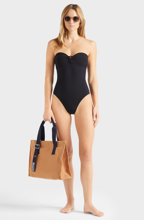 VILEBREQUIN Women Bandeau One-Piece Swimsuit Solid