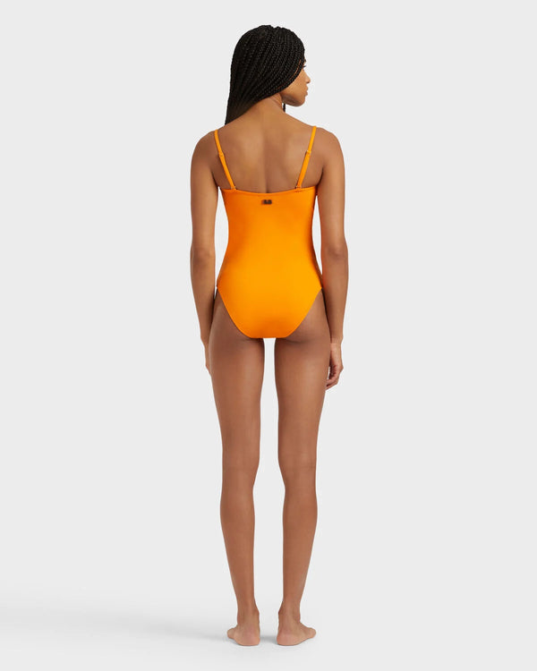 VILEBREQUIN Women Bandeau One-piece Swimsuit Solid