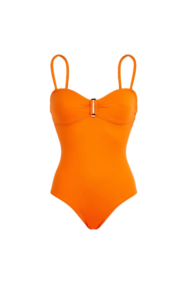 VILEBREQUIN Women Bandeau One-piece Swimsuit Solid