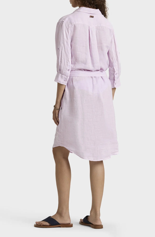 VILEBREQUIN Women Linen Shirt Dress Solid