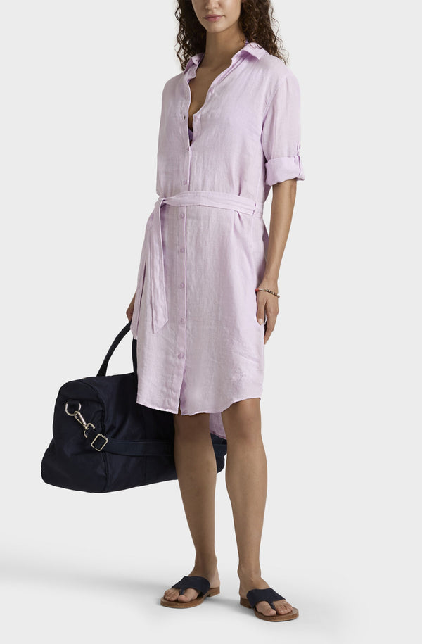 VILEBREQUIN Women Linen Shirt Dress Solid