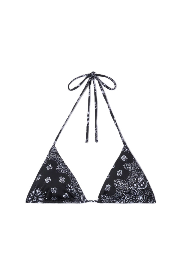 MC2 SAINT BARTH Women Leah Black Bandanna Bikini