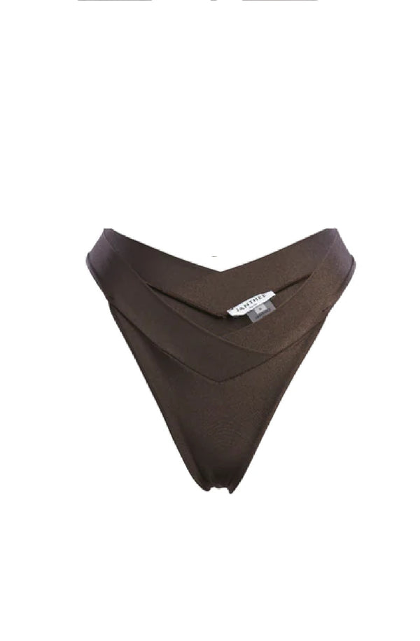 JANTHEE BERLIN Leila Bikini Bottom - Mocha