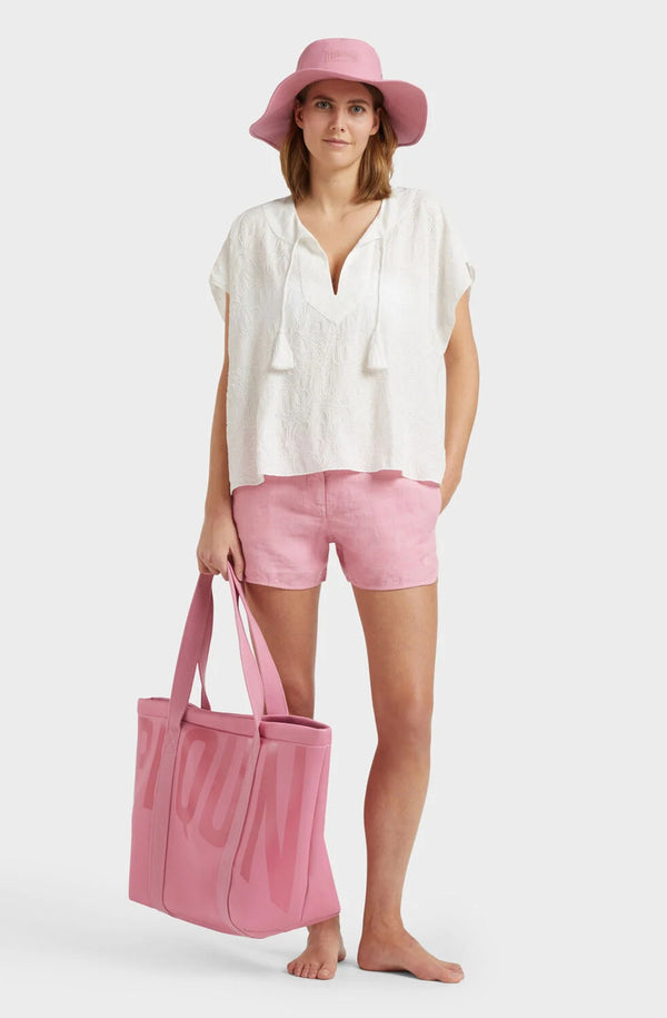 VILEBREQUIN Women Linen Bermuda Shorts
