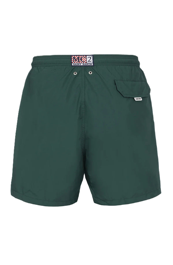 MC2 SAINT BARTH Men Lightweight Swim Shorts Lighting Pantone British Green