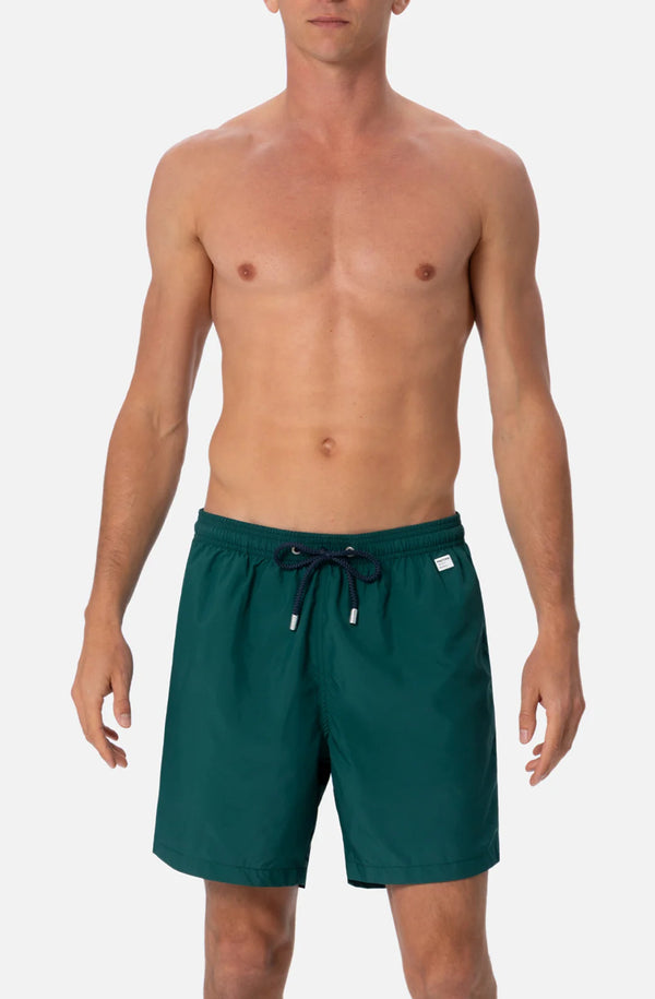 MC2 SAINT BARTH Men Lightweight Swim Shorts Lighting Pantone British Green
