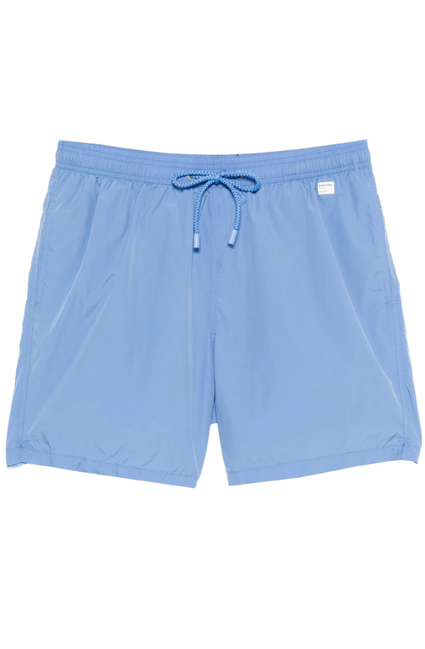 MC2 SAINT BARTH Men Lightweight Swim Shorts Lighting Pantone Cloud Blue