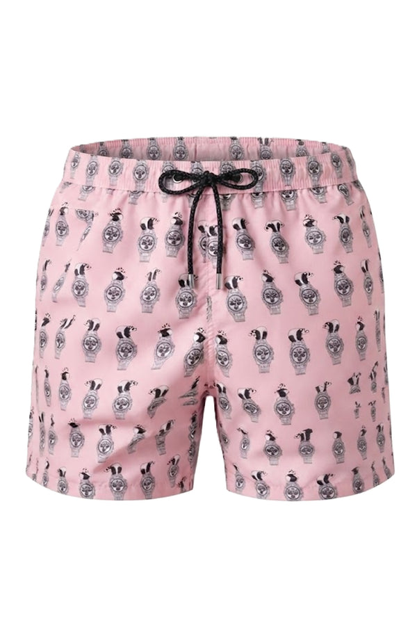 MC2 SAINT BARTH Men Lightweight Swim Shorts Lighting Micro Fantasy Panda Watch