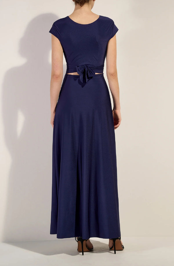 PAIN de SUCRE Women Lil Navy Short Sleeve Maxi Dress