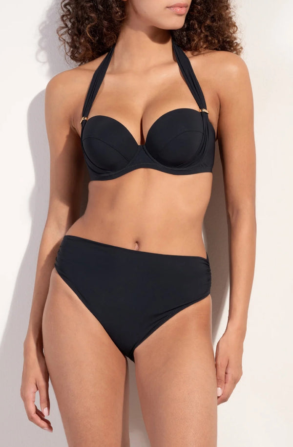 PAIN de SUCRE Women Lisia Underwired Top and Tobago High-waisted Bikini Bottom