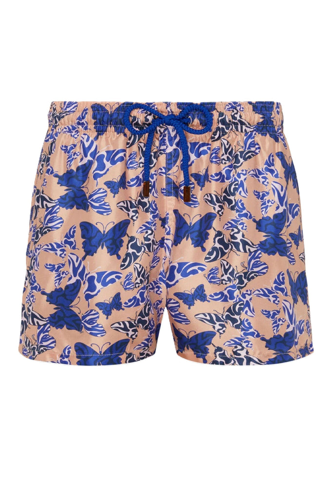 VILEBREQUIN Women Silk Bermuda Shorts Disco Butterfly