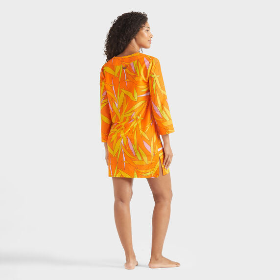 VILEBREQUIN Women Cotton and Silk Kaftan Madrague