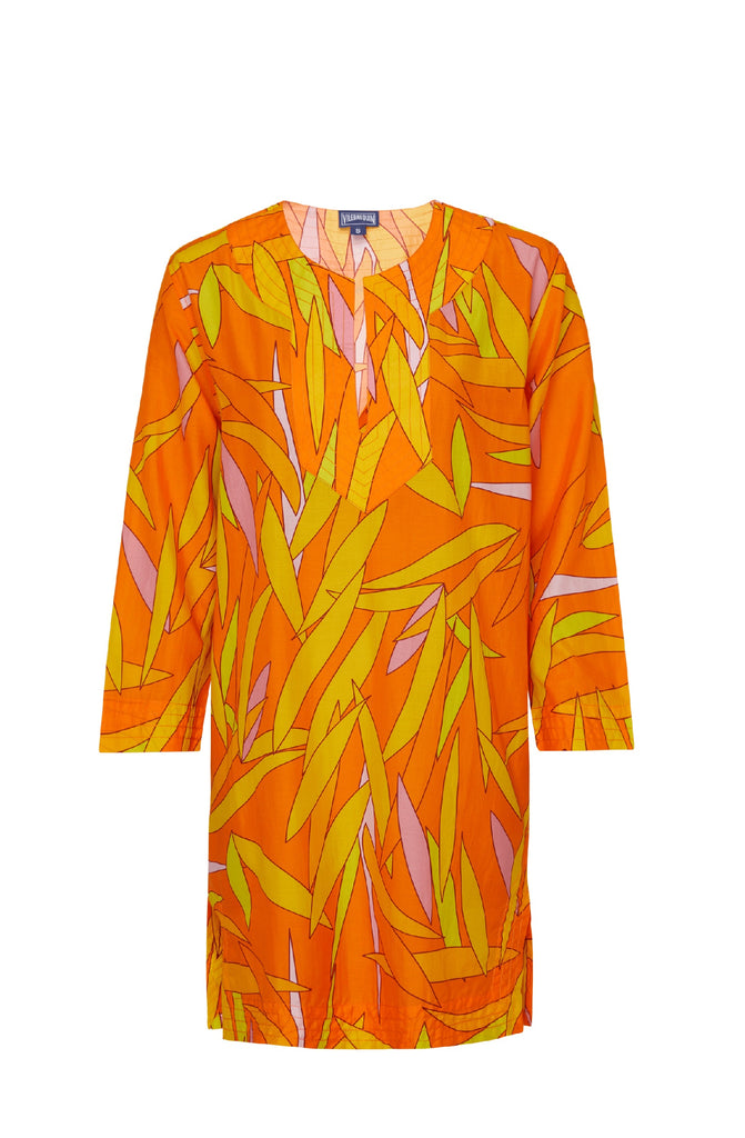 VILEBREQUIN Women Cotton and Silk Kaftan Madrague