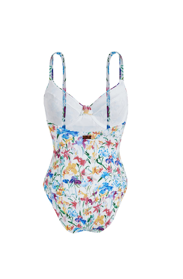 VILEBREQUIN Women Underwire One-Piece Swimsuit Happy Flowers