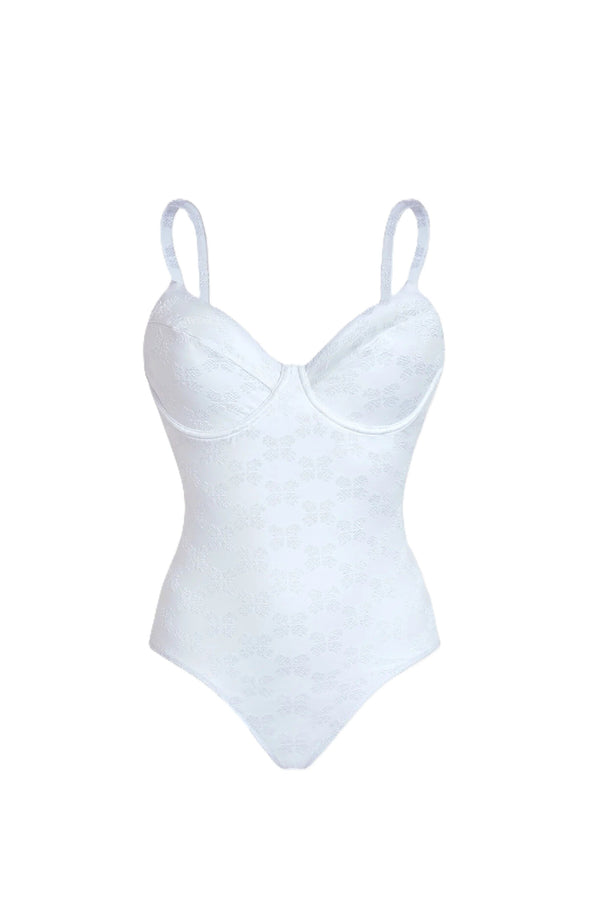 VILEBREQUIN Women Underwire One-piece Swimsuit Turtle Monogram