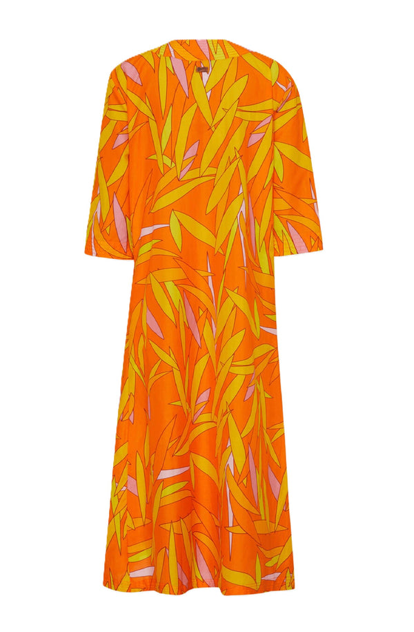 VILEBREQUIN Women Cotton and Silk Long Kaftan Madrague