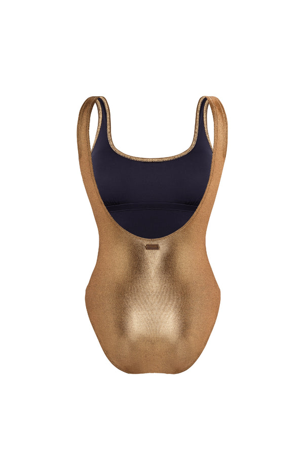 VILEBREQUIN Women Tank One-Piece Swimsuit Metallic