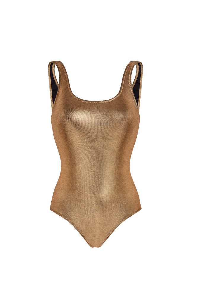 VILEBREQUIN Women Tank One-Piece Swimsuit Metallic