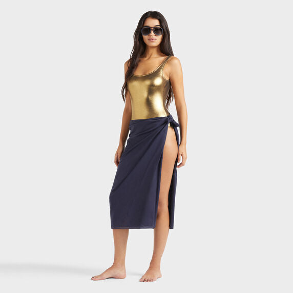 VILEBREQUIN Women Tank One-Piece Swimsuit Metallic